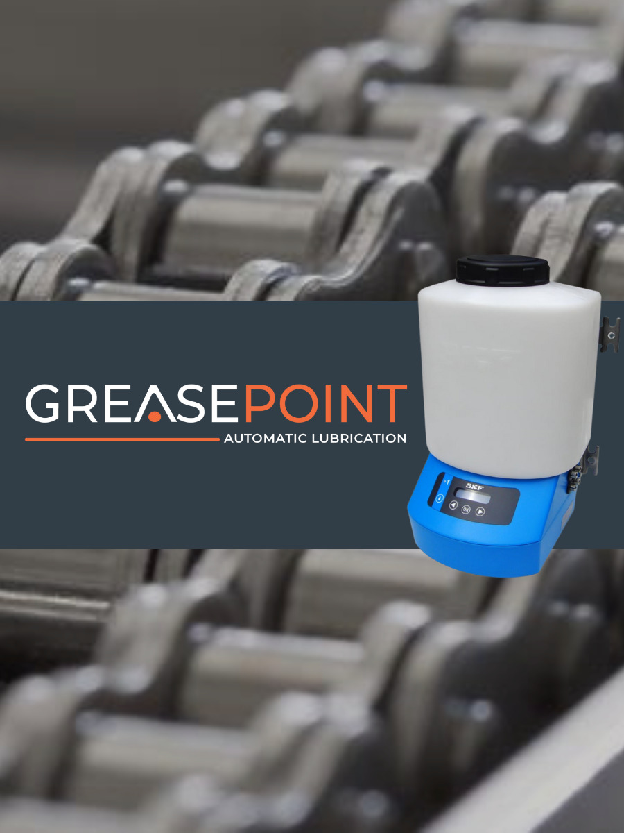 SKF’s simple & reliable chain lubrication kit GreasePoint